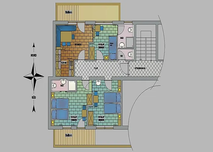 Zeitlos - Quarto em Acomodações Particulares Gerlos